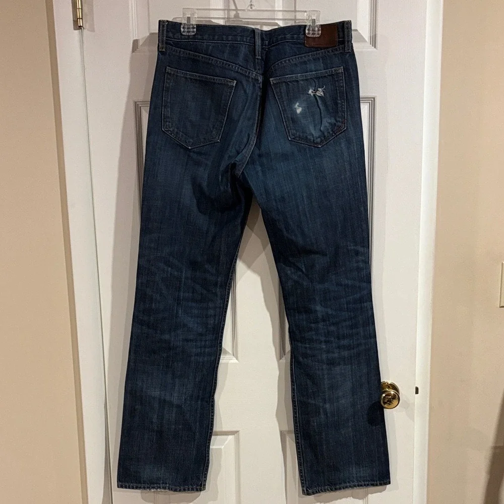 Banana Republic Men's Dark Blue Straight Fit Jeans‎ size 33W x 34L